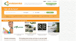 Desktop Screenshot of hyrahyra.se