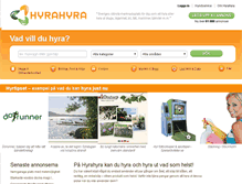 Tablet Screenshot of hyrahyra.se